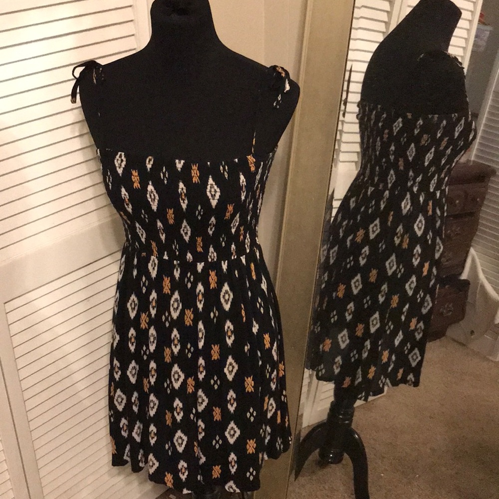 F21 black dress
